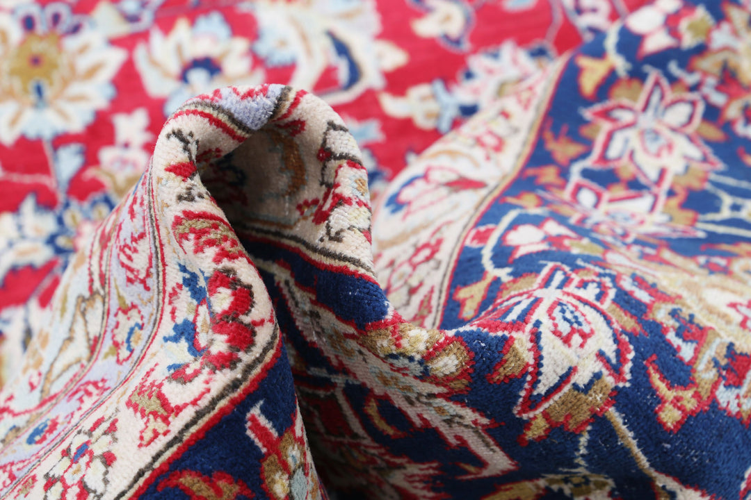 Hand Knotted Persian Tabriz Wool Rug 9' 7" x 16' 1" - No. AT69689