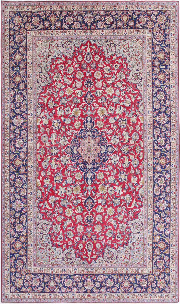 Hand Knotted Persian Tabriz Wool Rug 9' 7" x 16' 1" - No. AT69689