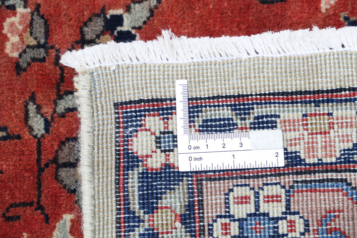 Hand Knotted Antique Persian Tabriz Wool Rug 11' 7" x 14' 5" - No. AT81035