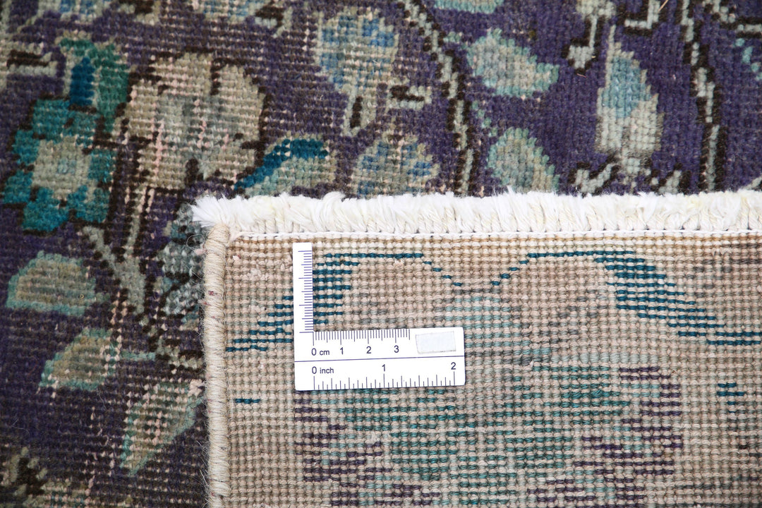 Hand Knotted Vintage Persian Tabriz Wool Rug 6' 0" x 8' 11" - No. AT75570