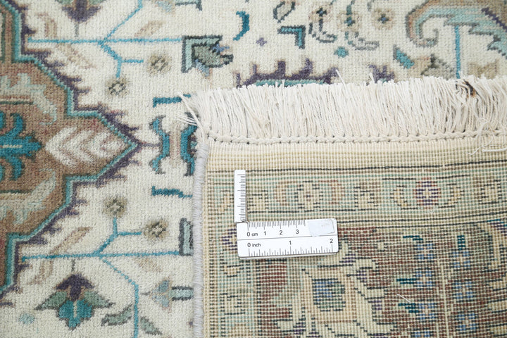 Hand Knotted Vintage Persian Tabriz Wool Rug 3' 2" x 5' 0" - No. AT66861