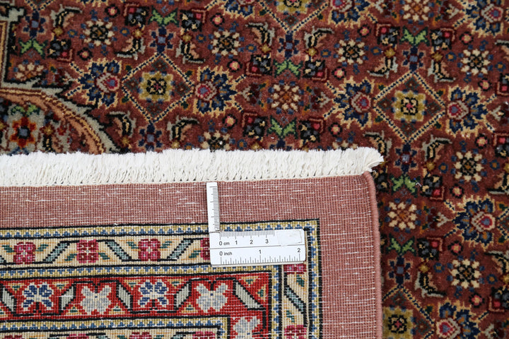 Hand Knotted Persian Tabriz Wool & Silk Rug 10' 1" x 12' 10" - No. AT72513