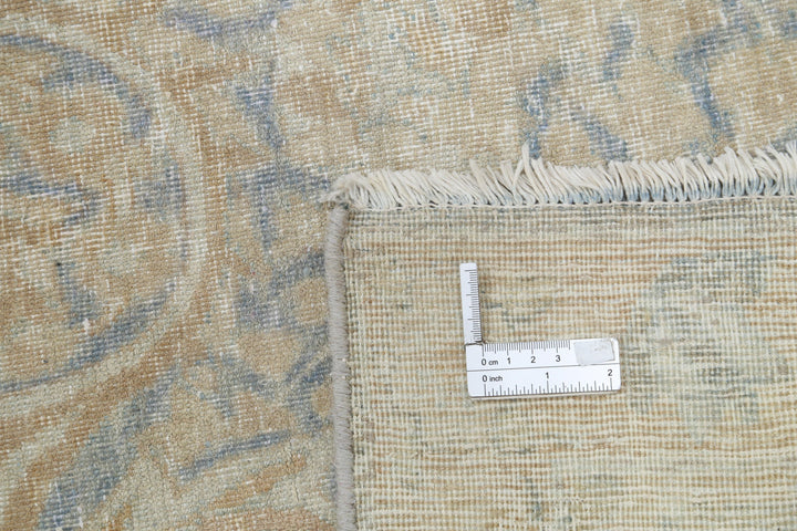 Hand Knotted Antique Persian Tabriz Wool Rug 12' 4" x 19' 5" - No. AT77937