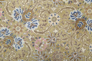 Hand Knotted Vintage Persian Tabriz Wool Rug 9' 2" x 9' 7" - No. AT68671