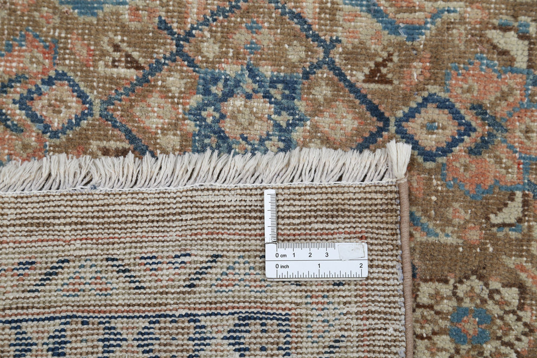 Hand Knotted Vintage Persian Tabriz Wool Rug 9' 7" x 12' 7" - No. AT37496