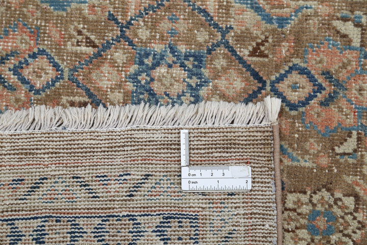 Hand Knotted Vintage Persian Tabriz Wool Rug 9' 7" x 12' 7" - No. AT37496