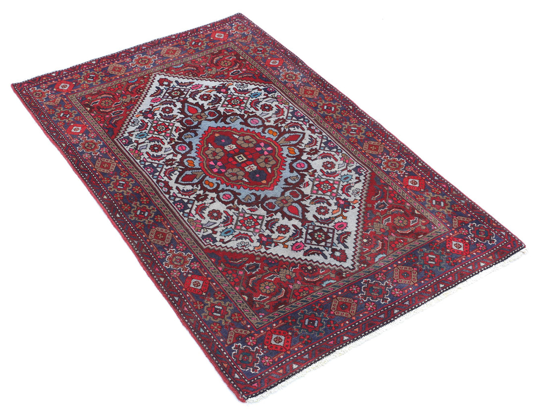 Hand Knotted Persian Tabriz Wool Rug 2' 7" x 4' 1" - No. AT41322