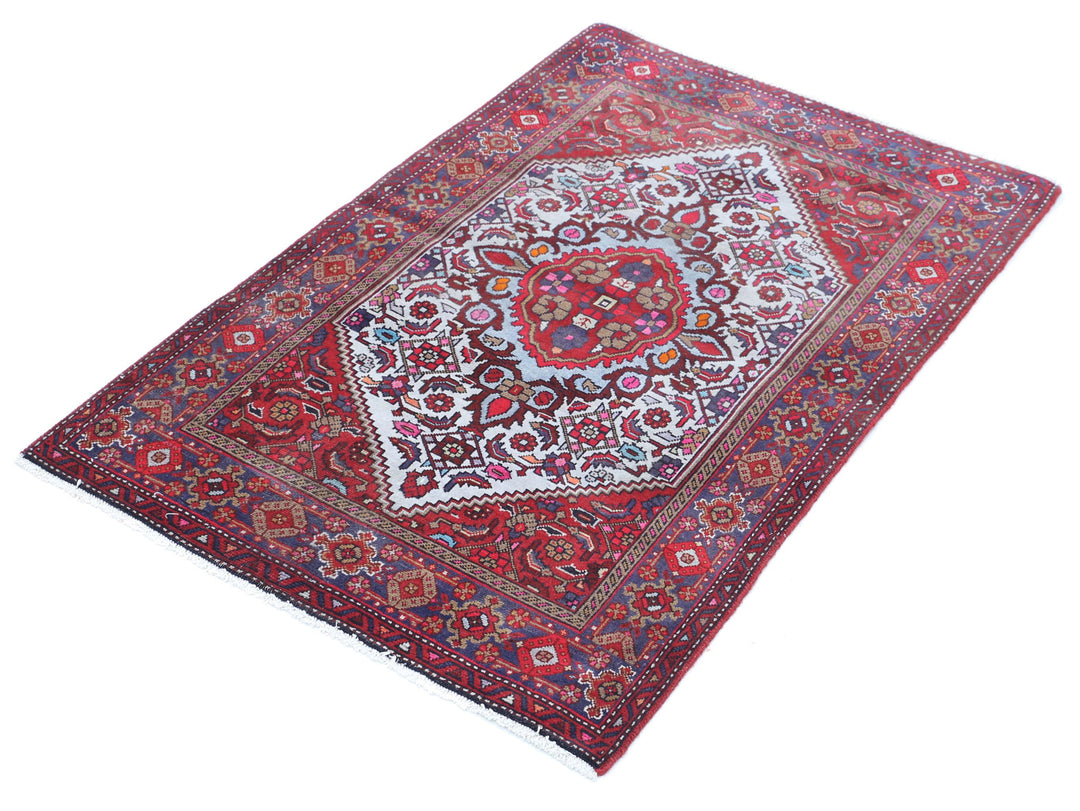Hand Knotted Persian Tabriz Wool Rug 2' 7" x 4' 1" - No. AT41322