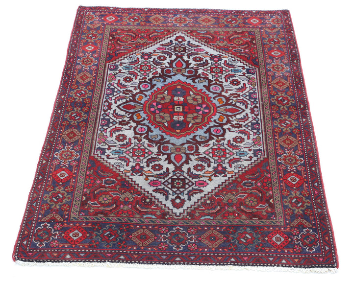 Hand Knotted Persian Tabriz Wool Rug 2' 7" x 4' 1" - No. AT41322