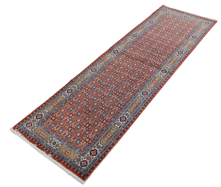 Hand Knotted Persian Tabriz Wool Rug 1' 10" x 6' 4" - No. AT34698