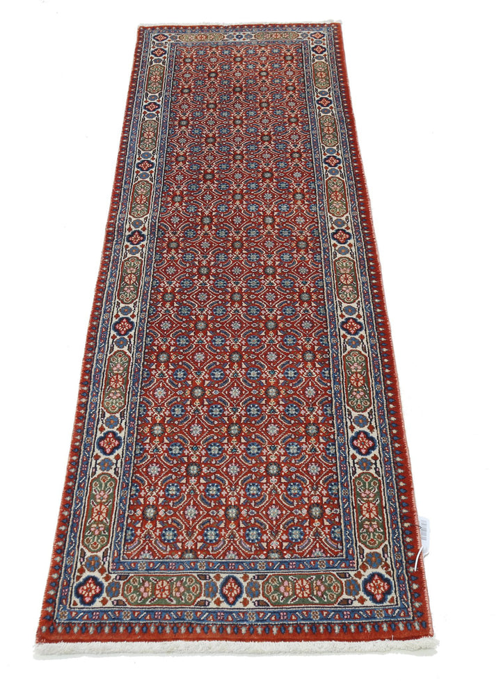 Hand Knotted Persian Tabriz Wool Rug 1' 10" x 6' 4" - No. AT34698