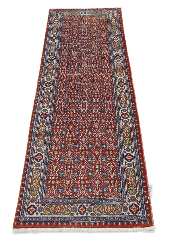 Hand Knotted Persian Tabriz Wool Rug 1' 10" x 6' 4" - No. AT34698