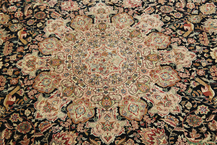 Hand Knotted Masterpiece Tabriz Wool Rug 9' 1" x 12' 3" - No. AT54717