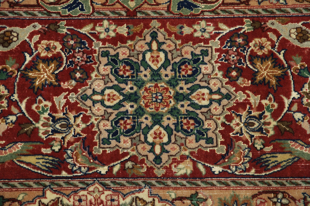 Hand Knotted Masterpiece Tabriz Wool Rug 9' 1" x 12' 3" - No. AT54717