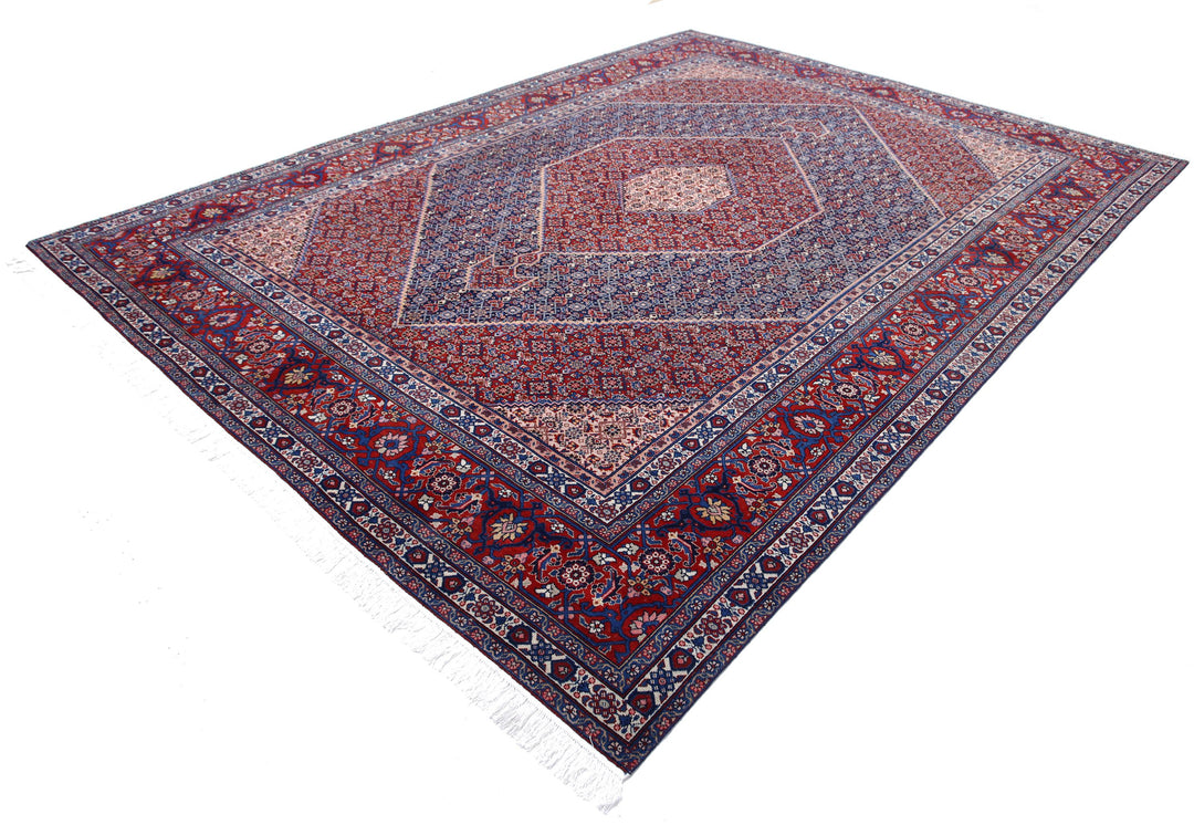 Hand Knotted Vintage Persian Tabriz Wool Rug 9' 0" x 12' 4" - No. AT71888