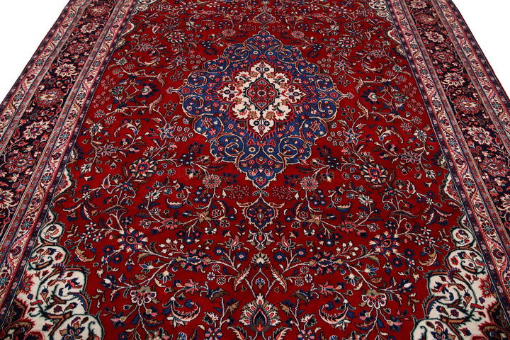 Hand Knotted Persian Tabriz Wool Rug 8' 8" x 11' 8" - No. AT13012