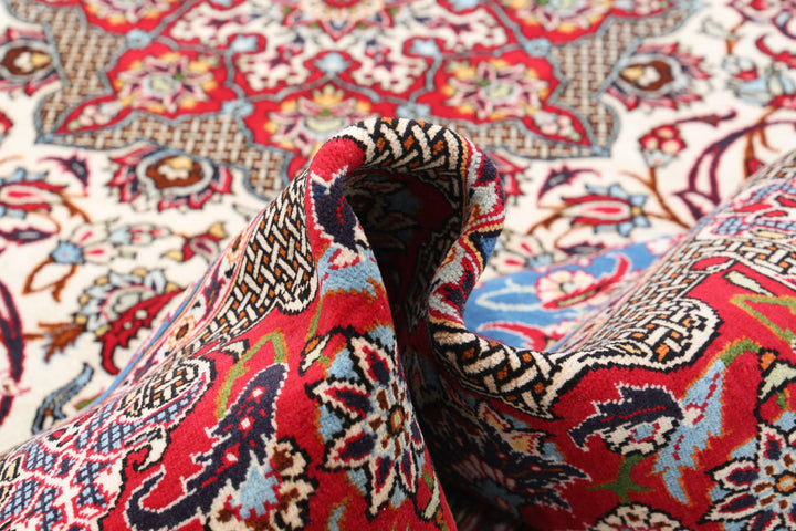 Hand Knotted Persian Tabriz Wool Rug 8' 5" x 12' 9" - No. AT64958