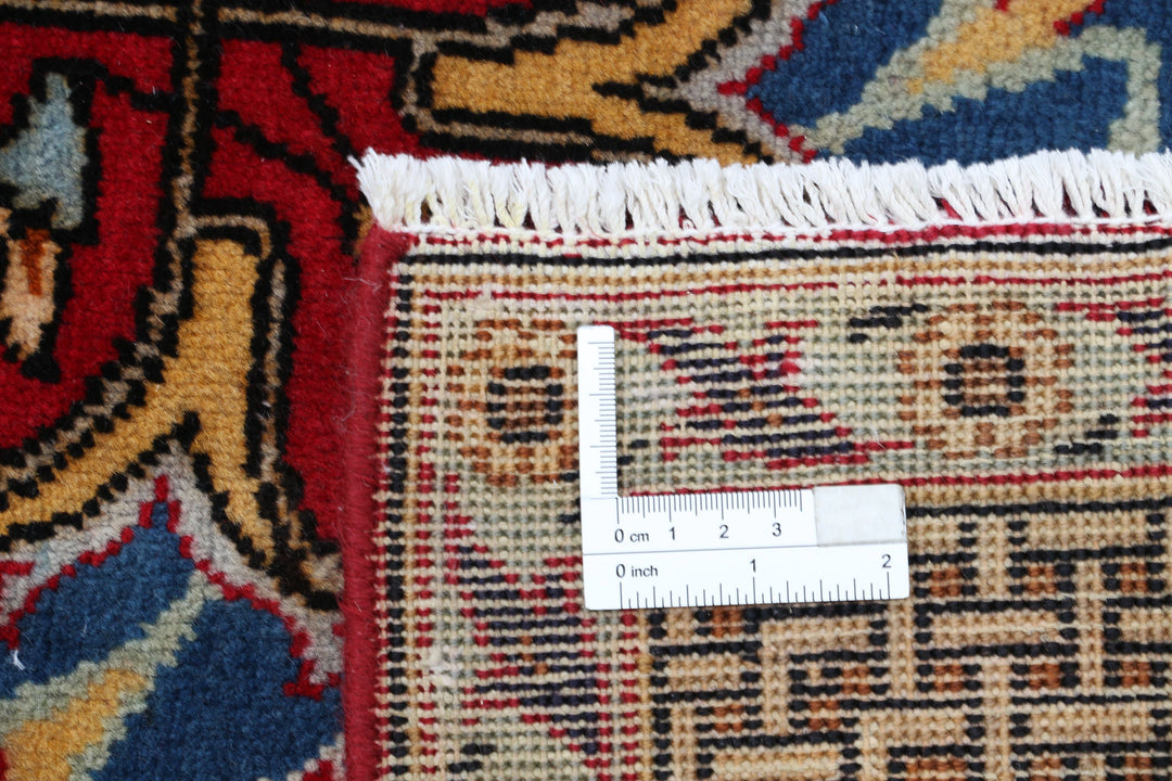 Hand Knotted Persian Tabriz Wool Rug 8' 5" x 12' 9" - No. AT64958