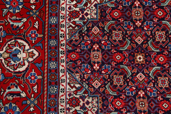 Hand Knotted Persian Tabriz Wool Rug 8' 0" x 10' 4" - No. AT55953