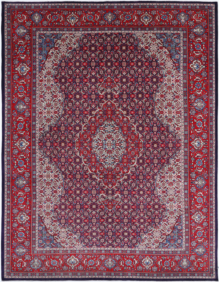 Hand Knotted Persian Tabriz Wool Rug 8' 0" x 10' 4" - No. AT55953