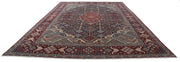 Hand Knotted Persian Tabriz Wool Rug 10' 6" x 14' 5" - No. AT30261