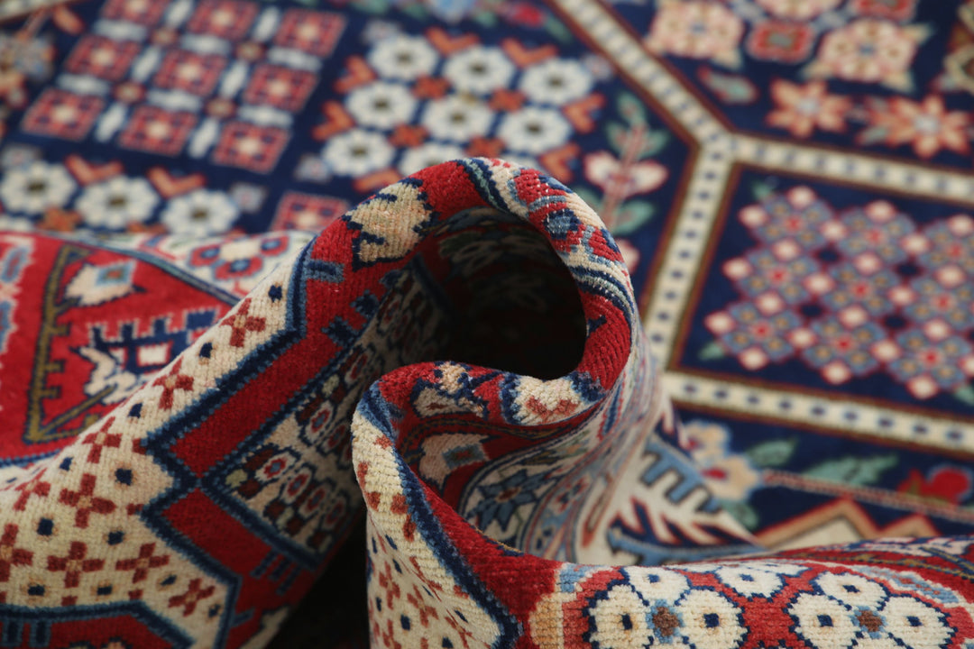 Hand Knotted Persian Tabriz Wool Rug 10' 6" x 14' 5" - No. AT30261