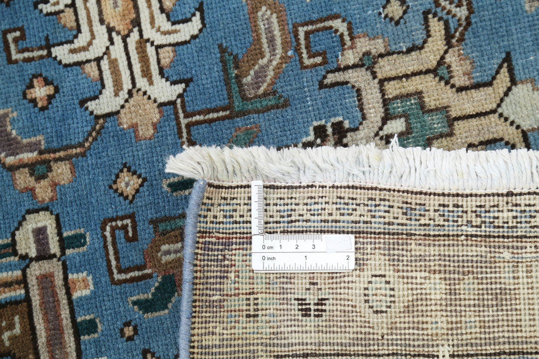 Hand Knotted Antique Persian Tabriz Wool Rug 9' 8" x 12' 1" - No. AT29204