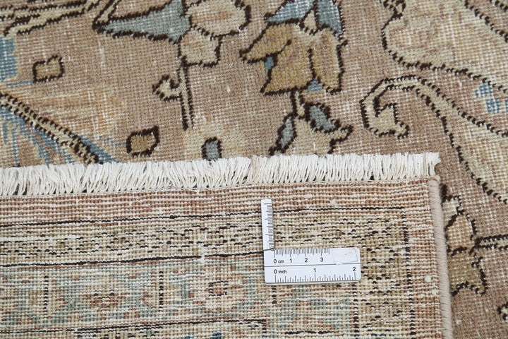 Hand Knotted Vintage Persian Tabriz Wool Rug 8' 3" x 11' 3" - No. AT40329