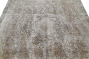 Hand Knotted Vintage Persian Tabriz Wool Rug 6' 11" x 10' 1" - No. AT70408