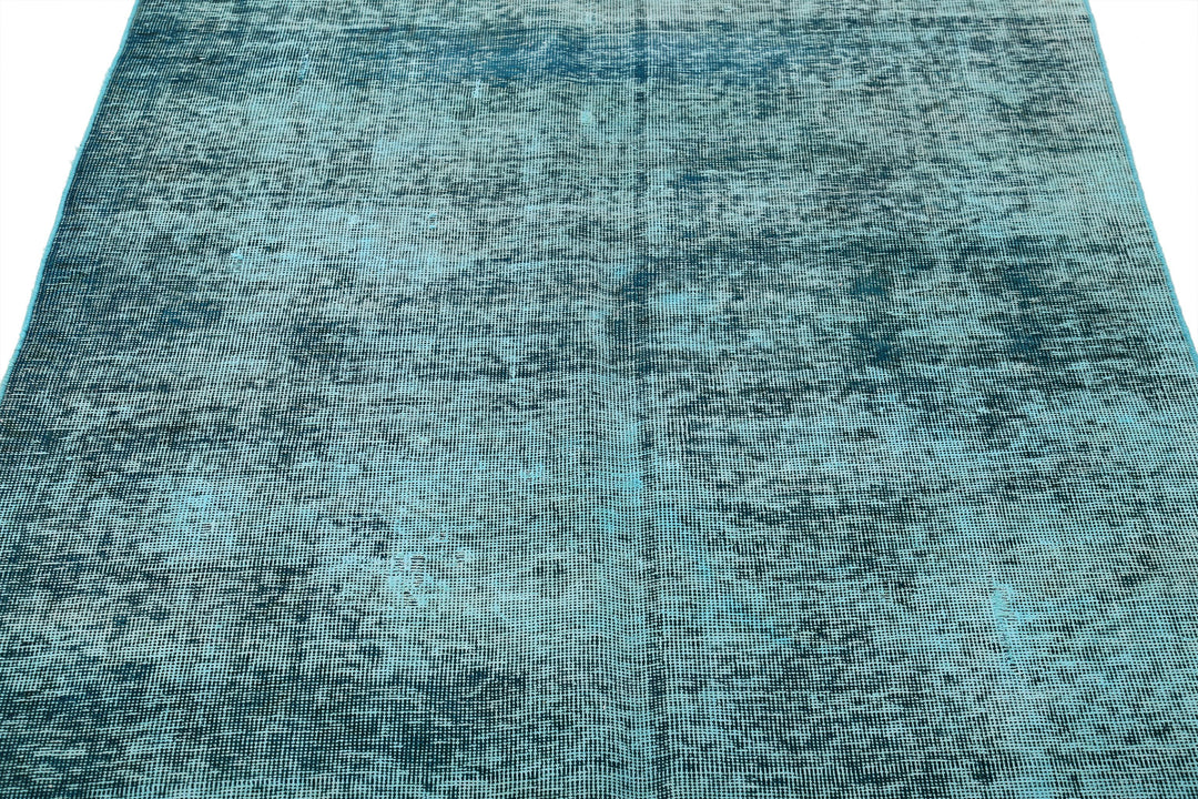 Hand Knotted Vintage Persian Tabriz Wool Rug 4' 0" x 9' 6" - No. AT71002