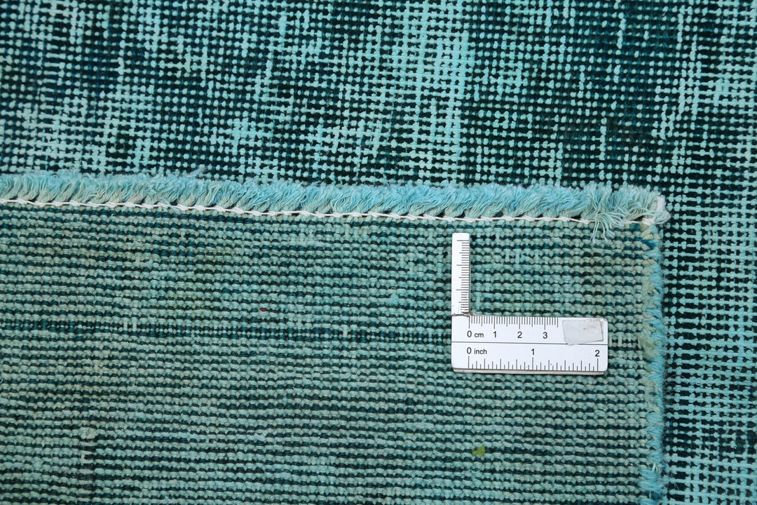 Hand Knotted Vintage Persian Tabriz Wool Rug 4' 0" x 9' 6" - No. AT71002