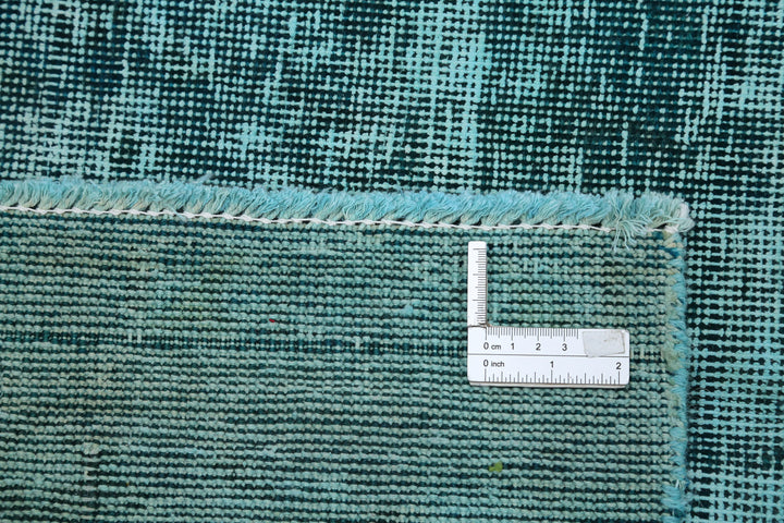 Hand Knotted Vintage Persian Tabriz Wool Rug 4' 0" x 9' 6" - No. AT71002