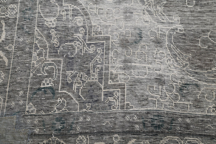 Hand Knotted Vintage Persian Tabriz Wool Rug 8' 5" x 12' 3" - No. AT22364