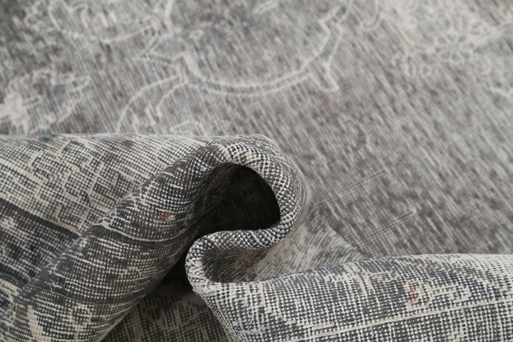 Hand Knotted Vintage Persian Tabriz Wool Rug 8' 5" x 12' 3" - No. AT22364