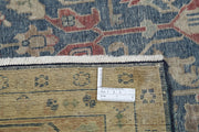 Hand Knotted Vintage Persian Tabriz Wool Rug 9' 5" x 12' 6" - No. AT42713