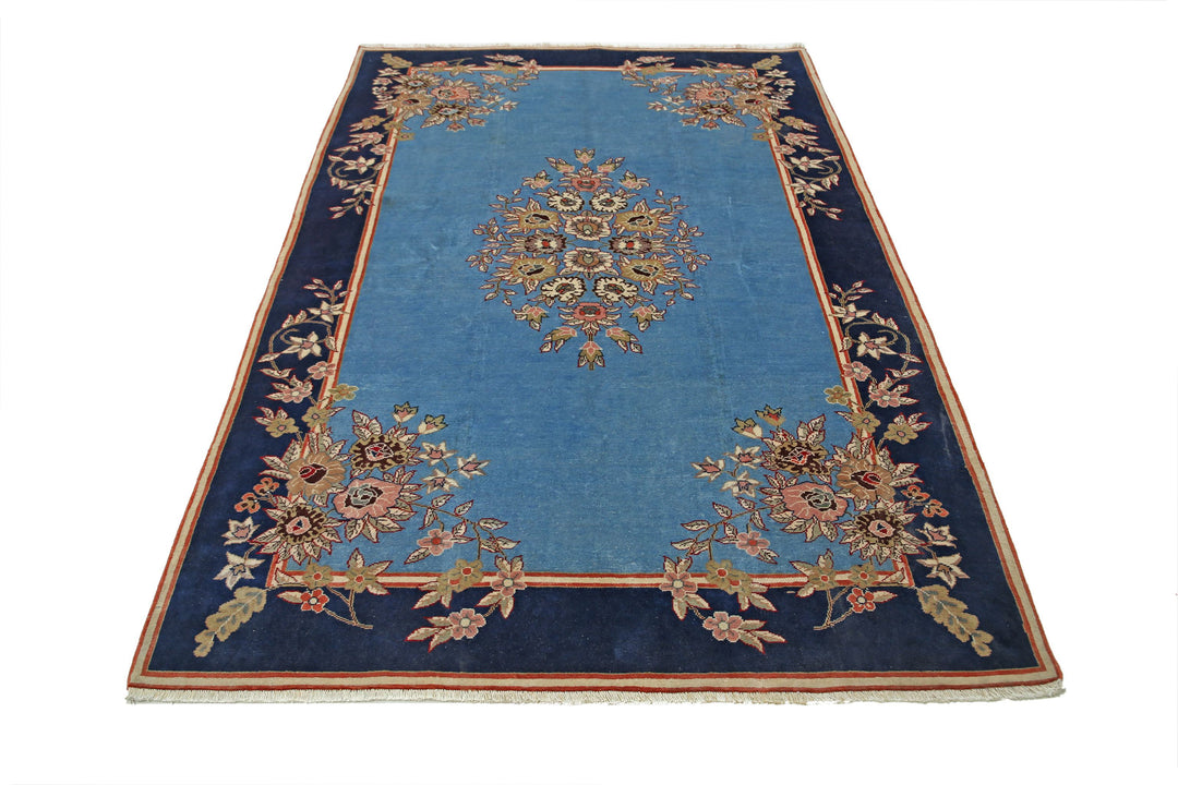 Hand Knotted Persian Tabriz Wool Rug 5' 0" x 7' 6" - No. AT66747