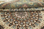Hand Knotted Masterpiece Persian Tabriz Fine Wool Rug 6' 5" x 6' 7" - No. AT76004