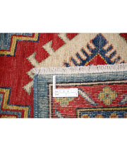 Hand Knotted Tribal Kazak Wool Rug 8' 2" x 11' 6" - No. AT64883