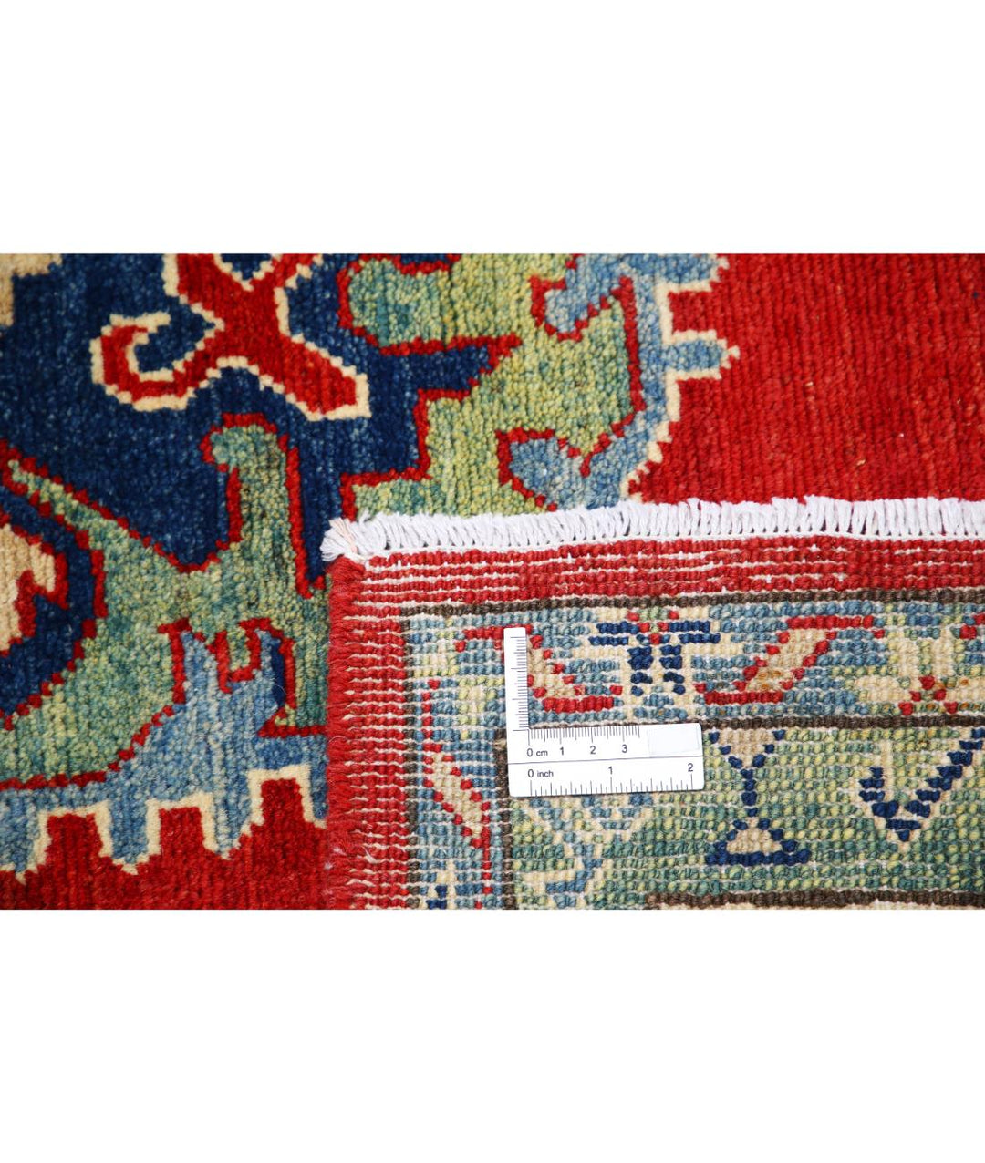 Hand Knotted Tribal Kazak Wool Rug 8' 6" x 12' 4" - No. AT52178