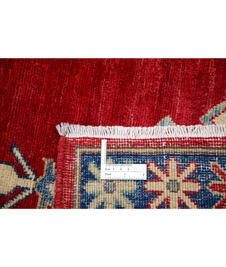 Hand Knotted Tribal Kazak Wool Rug 8' 4" x 11' 6" - No. AT87025
