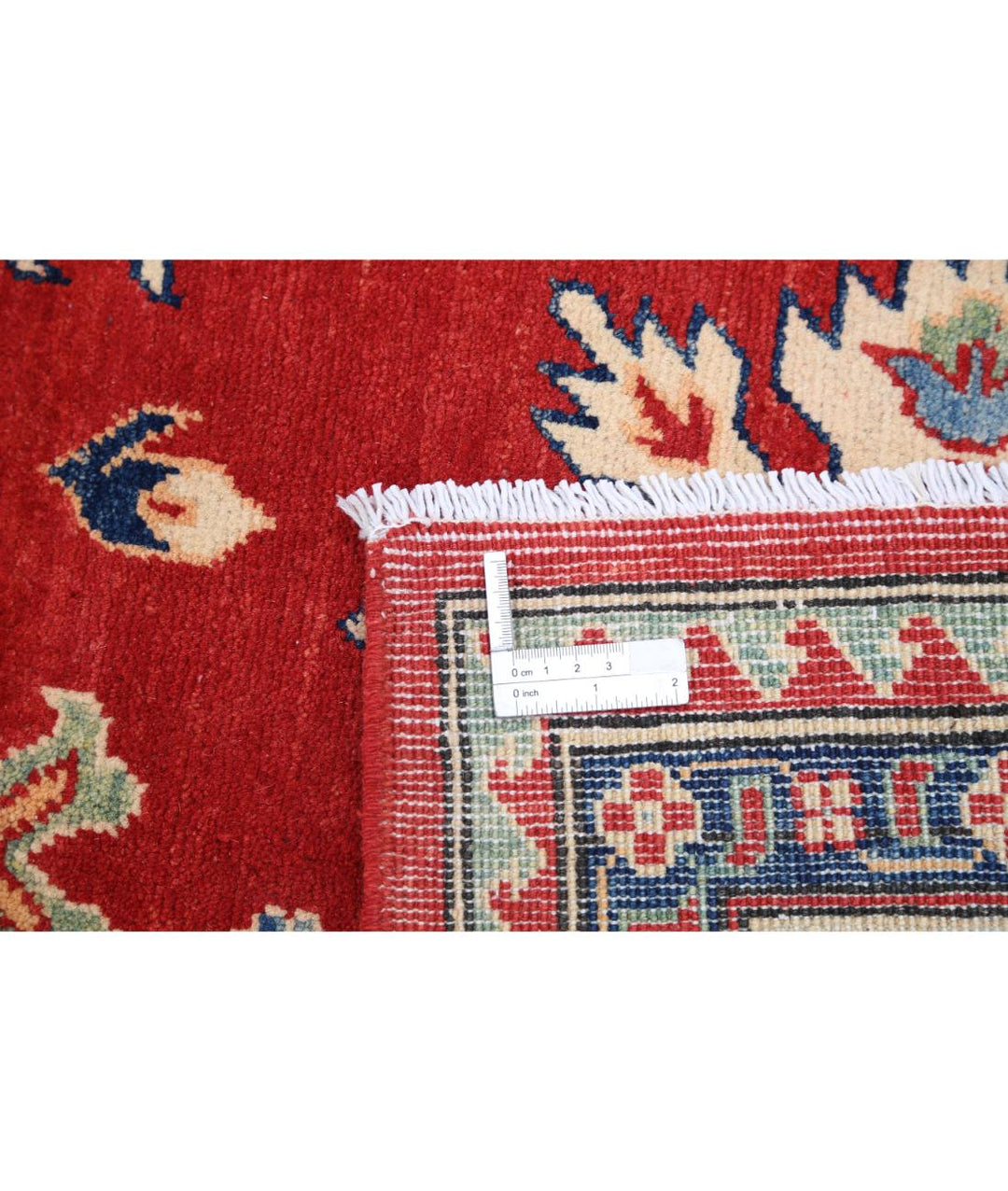 Hand Knotted Tribal Kazak Wool Rug 8' 0" x 9' 9" - No. AT42461