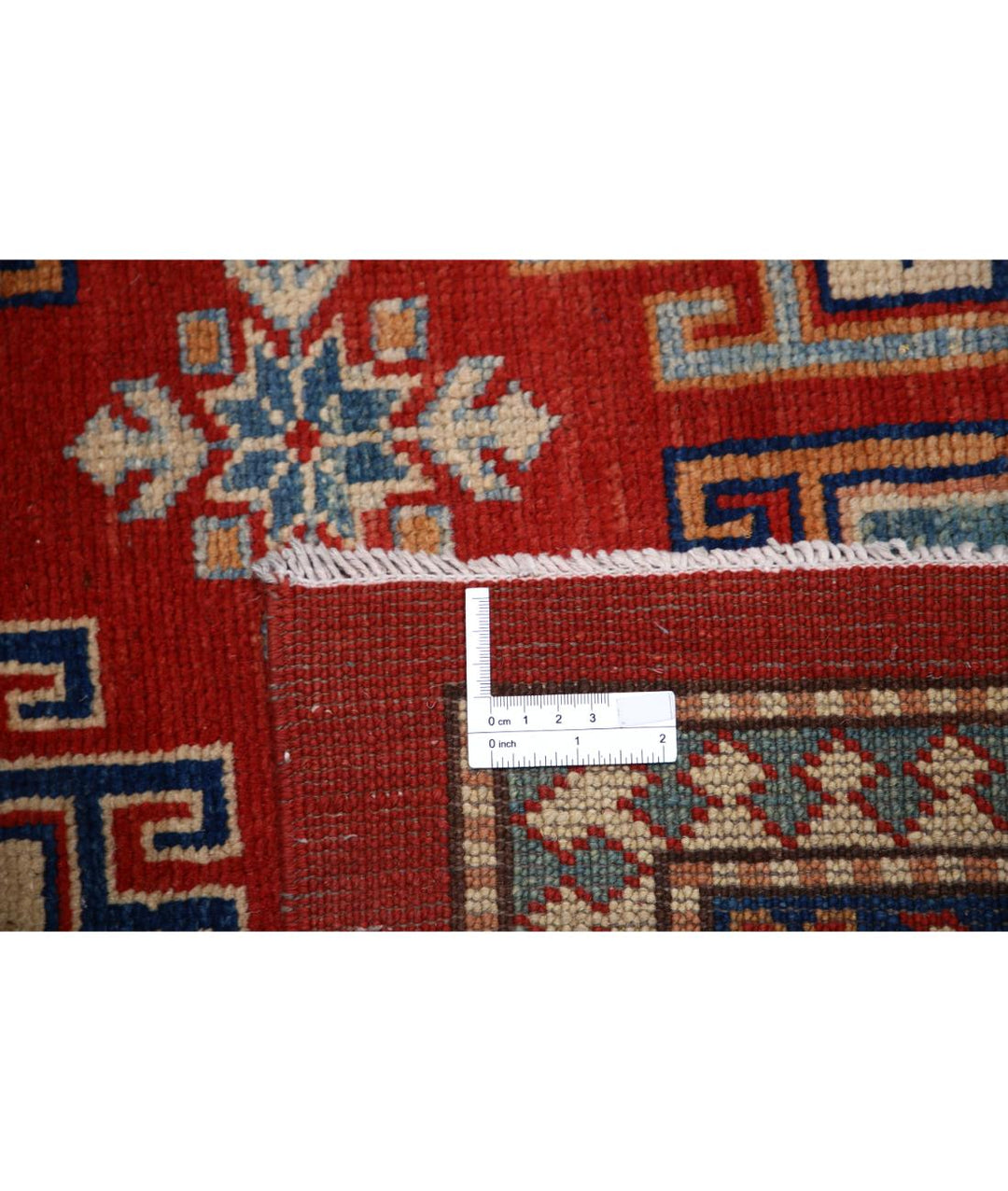 Hand Knotted Tribal Kazak Wool Rug 8' 2" x 11' 3" - No. AT73039