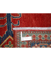 Hand Knotted Tribal Kazak Wool Rug 6' 9" x 8' 9" - No. AT63272