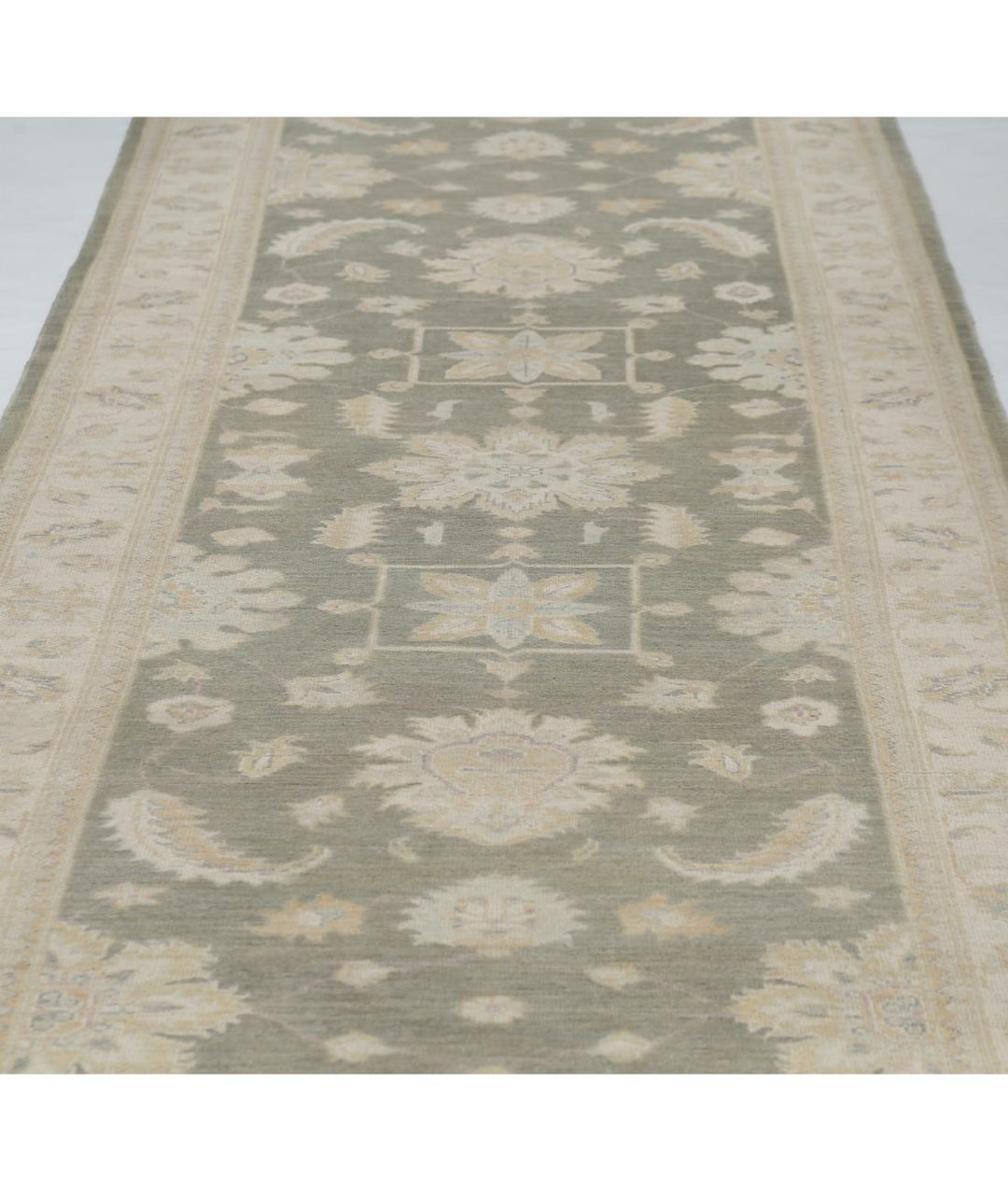 Hand Knotted Tribal Kazak Wool Rug 4' 1" x 19' 10" - No. AT15188