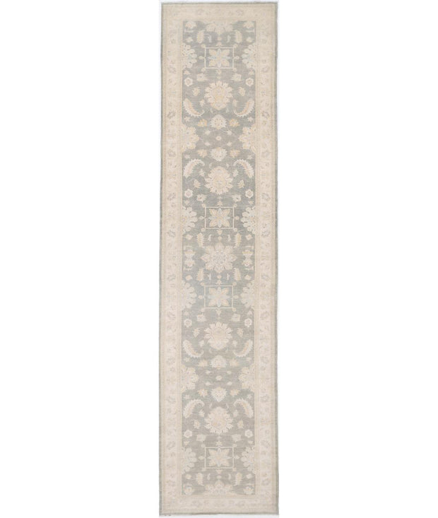 Hand Knotted Tribal Kazak Wool Rug 4' 1" x 19' 10" - No. AT15188