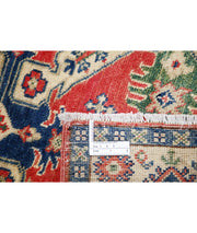 Hand Knotted Tribal Kazak Wool Rug 2' 10" x 4' 8" - No. AT51687