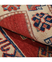 Hand Knotted Tribal Kazak Wool Rug 3' 0" x 4' 8" - No. AT79048