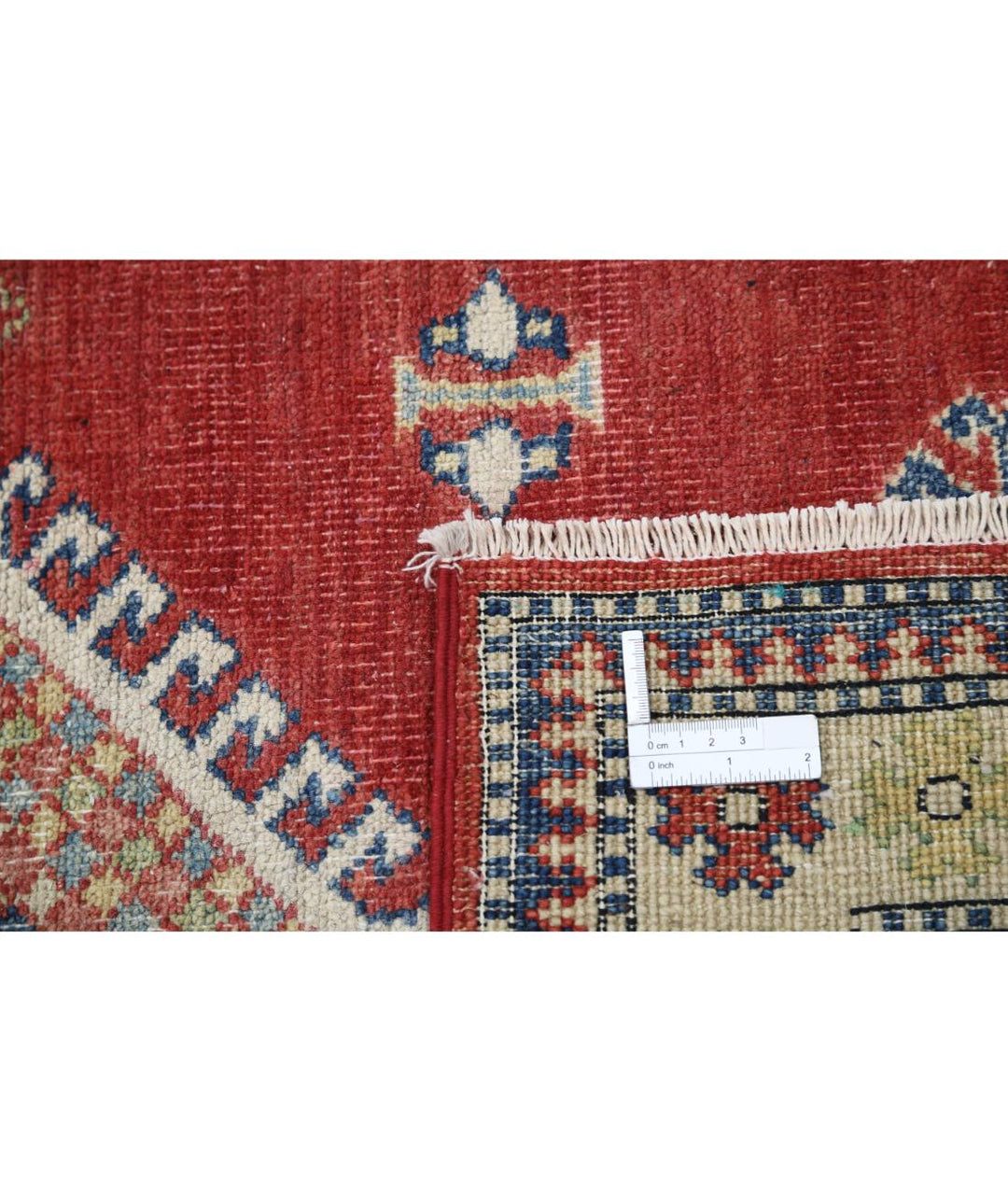 Hand Knotted Tribal Kazak Wool Rug 2' 10" x 4' 7" - No. AT30604