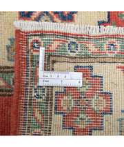 Hand Knotted Tribal Kazak Wool Rug 3' 0" x 4' 10" - No. AT26840
