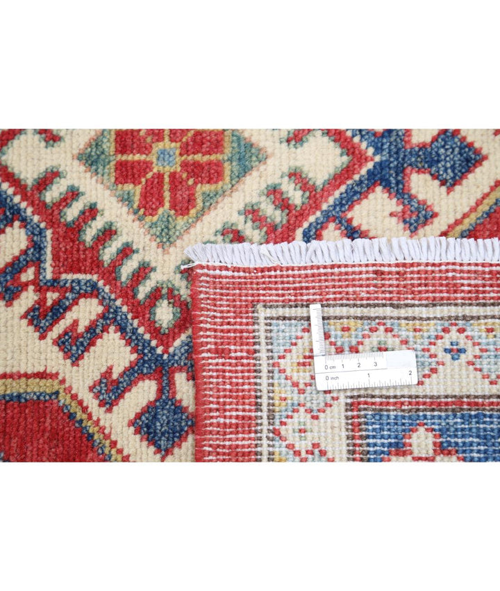 Hand Knotted Tribal Kazak Wool Rug 9' 1" x 12' 4" - No. AT80361